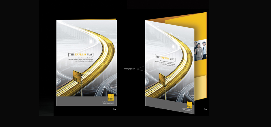 Recruit Express Corporate Folder Proposal