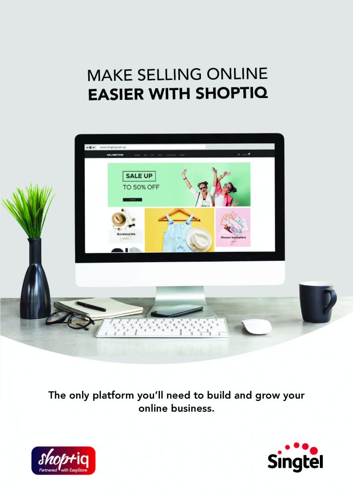 Singtel Shoptiq Brochure Design 01