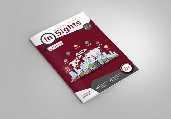 Aica Newsletter Cover Design