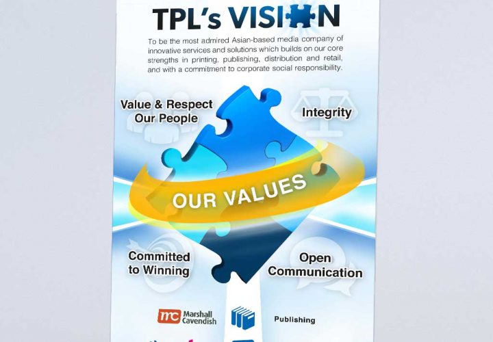 Times Publishing Group Pullup Banner Design