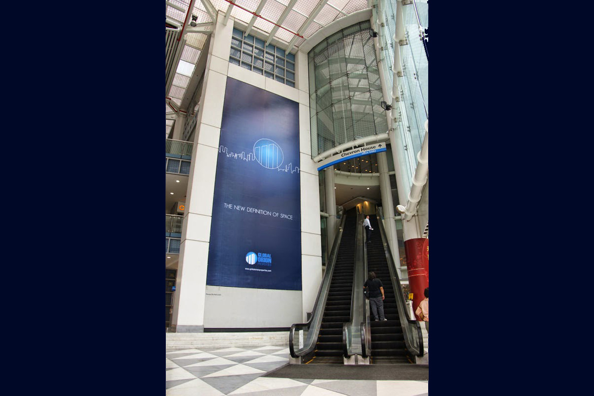 Billboard advertising Singapore — Chevron House