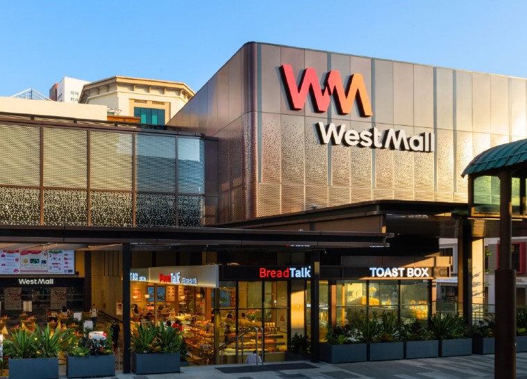 West Mall advertising — digital screens at Bukit Batok Central