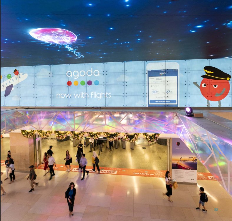 B1 Billboard A advertising at ION Orchard