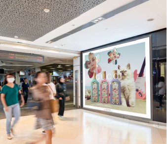 ION MultiLink Network advertising at ION Orchard